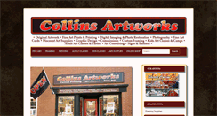 Desktop Screenshot of collinsartworks.com